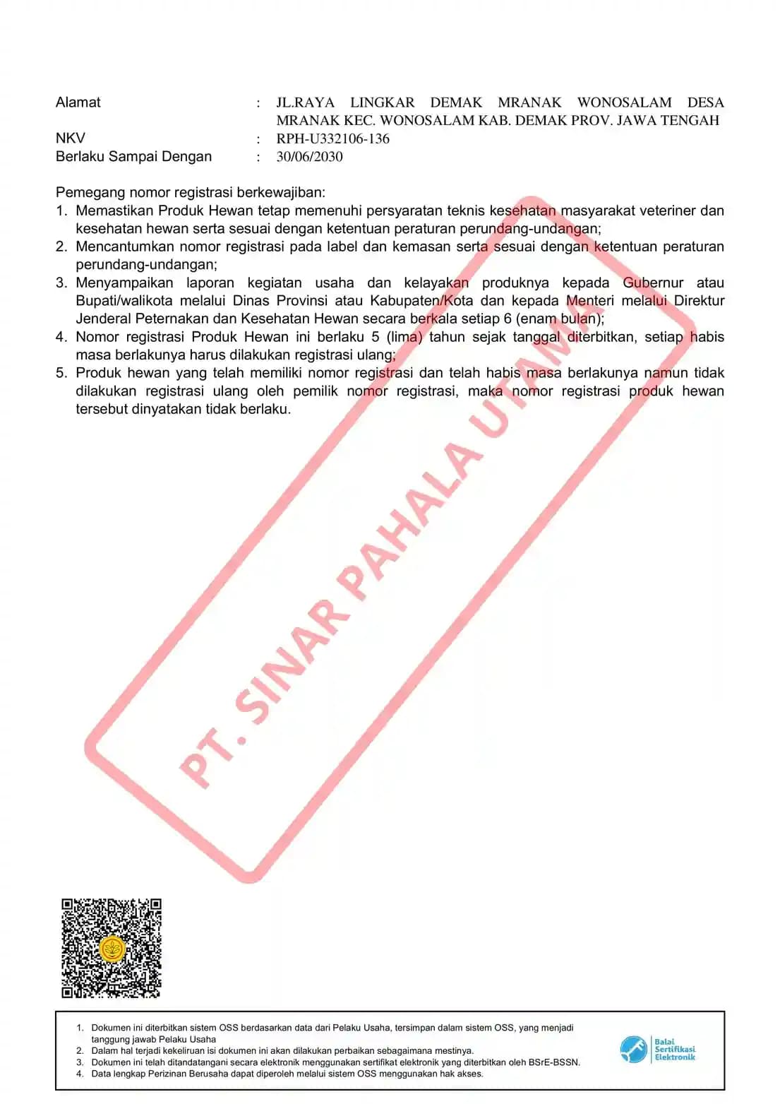 Surat Perizinan Berusaha